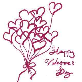 七夕情人节创意爱心花束