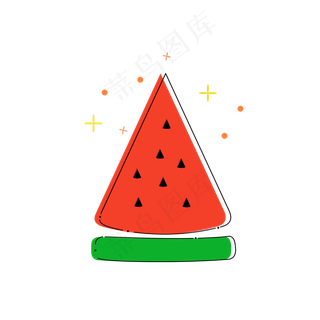 MBE图标元素之卡通可爱水果图