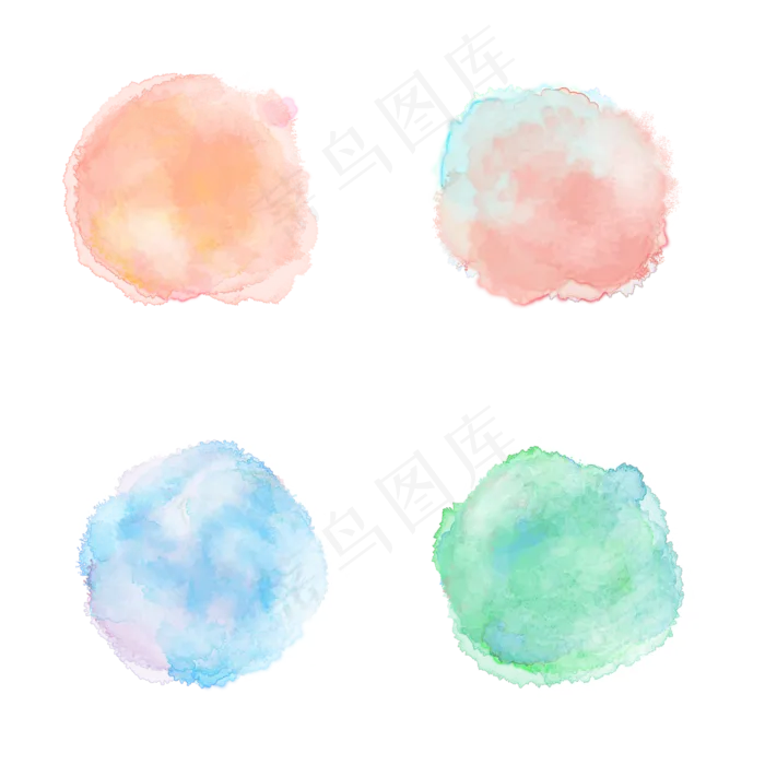 梦幻水彩笔刷(2000X2000(DPI:300))psd模版下载