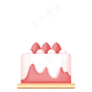 水果蛋糕甜品免抠图