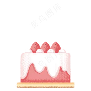水果蛋糕甜品免抠图