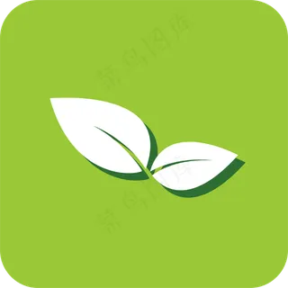 绿色叶子图标