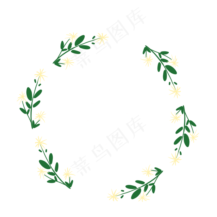 母亲节鲜花手帐边框卡通手绘免抠(2000X2000(DPI:300))psd模版下载