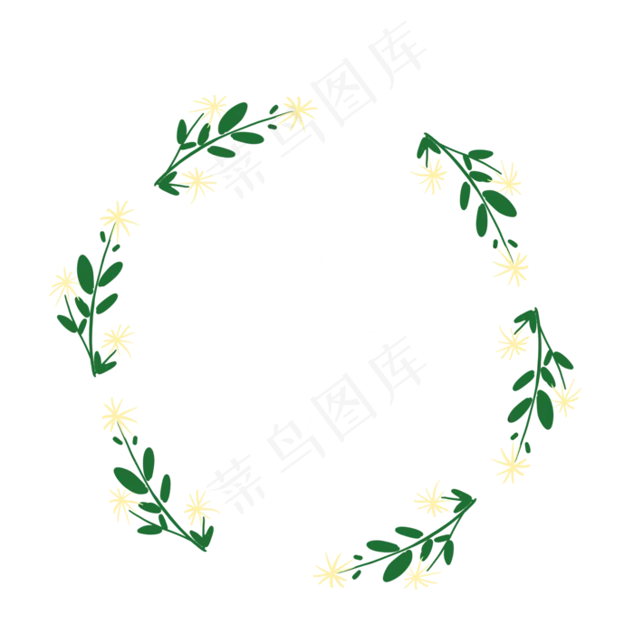 母亲节鲜花手帐边框卡通手绘免抠(2000X2000(DPI:300))psd模版下载