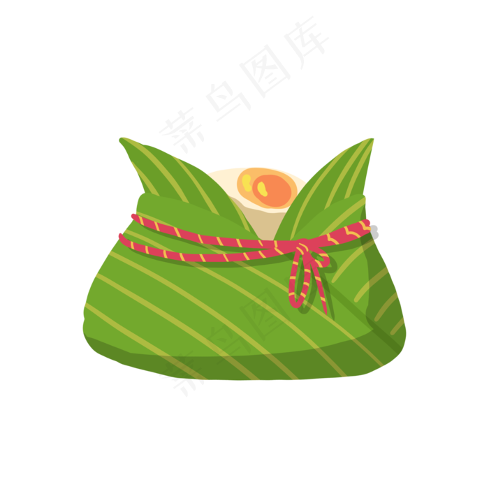 美味鸡蛋口味白粽子(2000X2000(DPI:300))psd模版下载