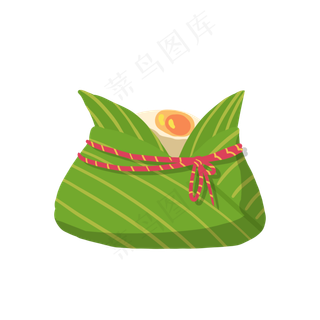 美味鸡蛋口味白粽子