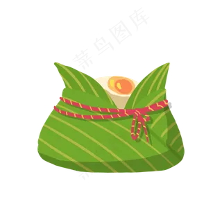 美味鸡蛋口味白粽子