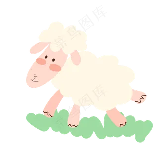 卡通羊PNG下载