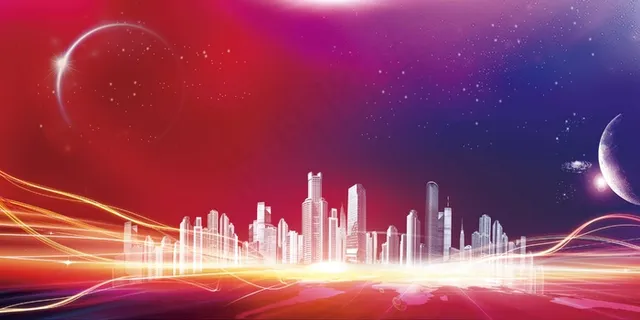 蓝色科技创想未来技术