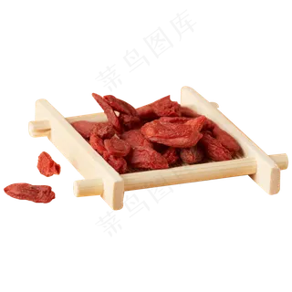 红色的枸杞免抠图