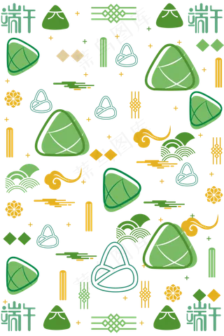 端午节底纹纹理