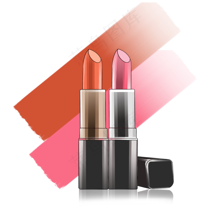 38妇女节女神的口红,免抠元素