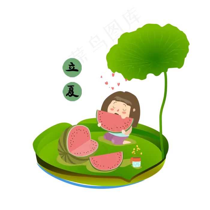 传统节气之立夏设计元素