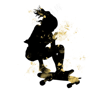 开学季滑板社团招新剪影,免抠元素