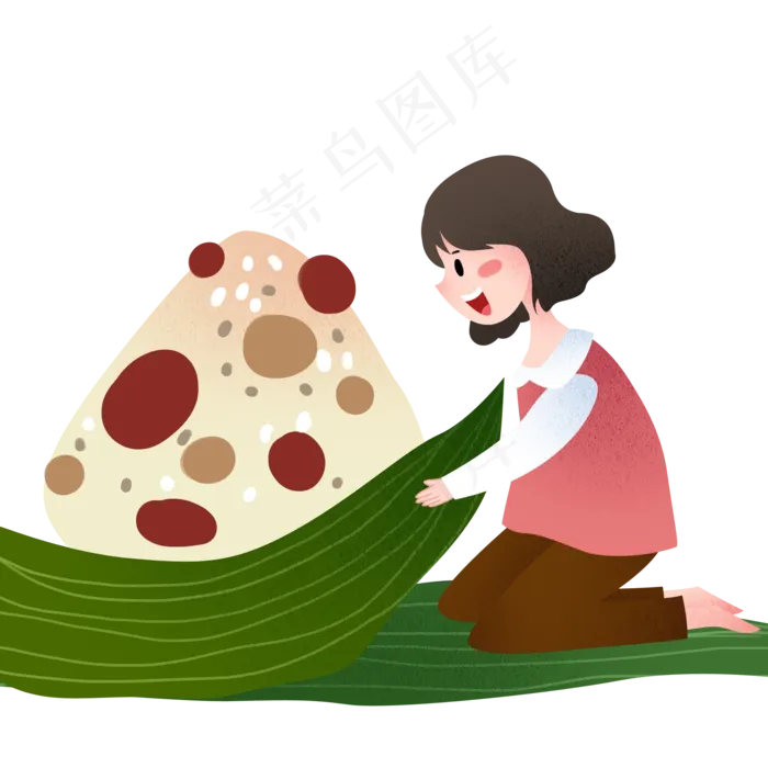 包粽子端午节(2000X2000(DPI:299))psd模版下载