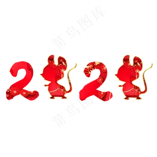 红色春节装饰,免抠元素