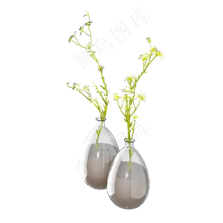立体家居电商装饰花瓶花