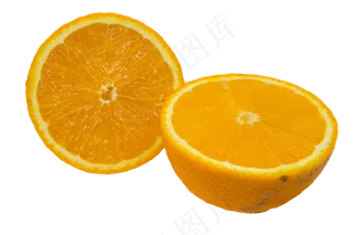 切开水果橙子