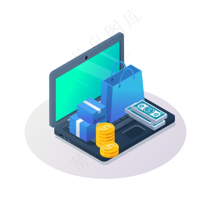 矢量手绘卡通金币笔记本,免抠元素(4167*4167px 300 dpi )ai矢量模版下载