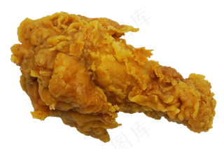 黄色脆皮炸鸡鸡腿,免抠元素