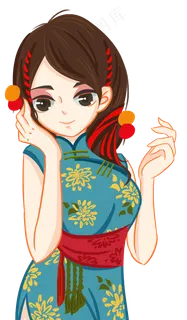 国潮新式中国风,免抠元素