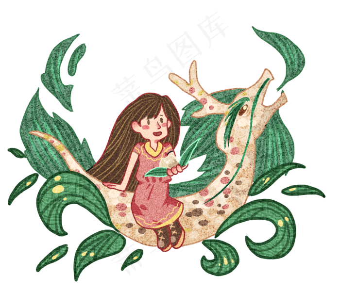端午节在粽子龙舟(3500X3000(DPI:300))psd模版下载