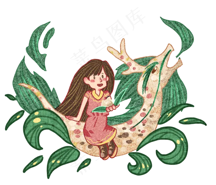 端午节在粽子龙舟(3500X3000(DPI:300))psd模版下载