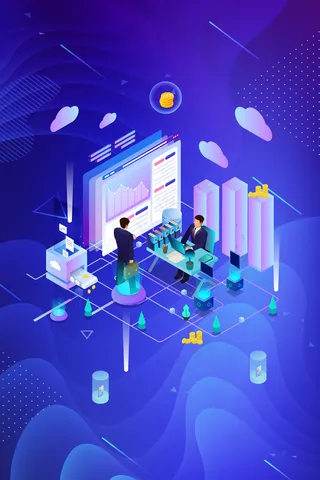 电商互联网促销金融科技通用图