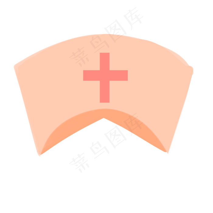 粉红色的护士帽PNG下载(2100X2100(DPI:299))psd模版下载