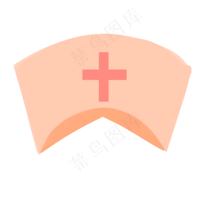 粉红色的护士帽PNG下载(2100X2100(DPI:299))psd模版下载