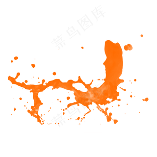 果汁橙汁飞溅,免抠元素