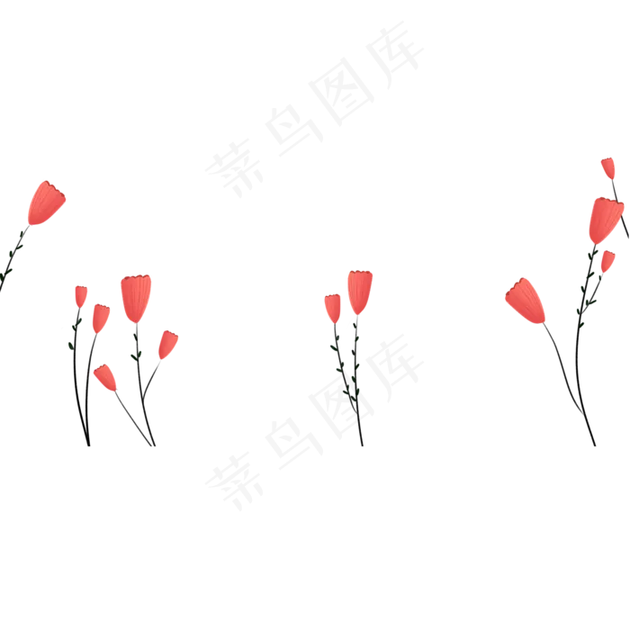 红色玫瑰(2000X2000(DPI:300))psd模版下载