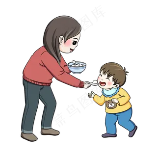 元宵节吃元宵传统节日,免抠元素