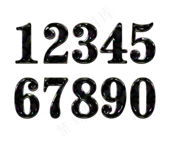 原创数字字体设计(4720X4000(DPI:150))psd模版下载