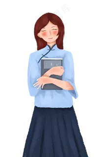 五四青年节民国风青年学生