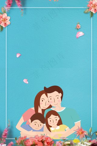 唯美感恩母亲节平面素材