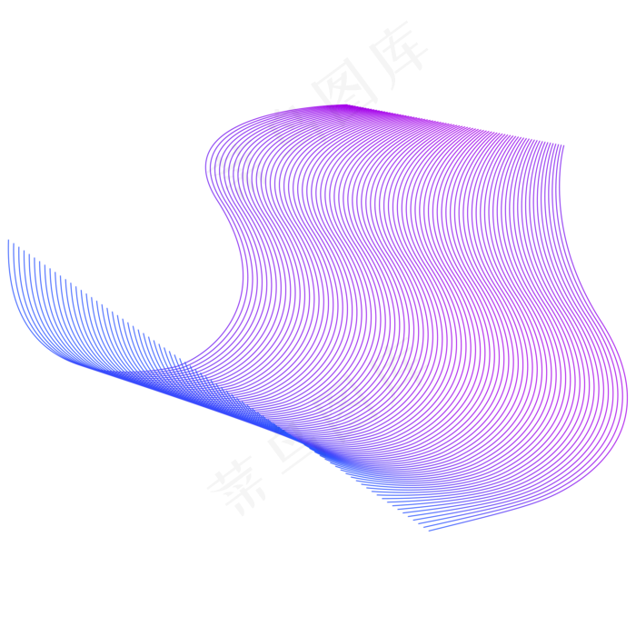 矢量渐变线条纹理曲线背景