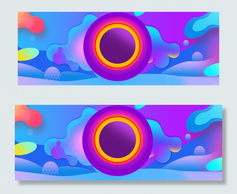 淘宝天猫电商618大促渐变流体海报背景