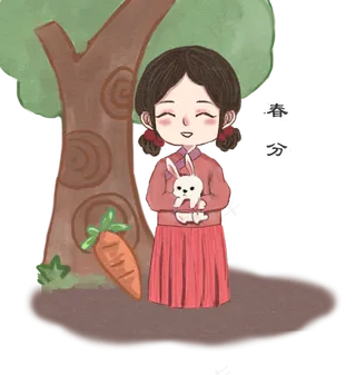 二十四节气春分免扣,免抠元素