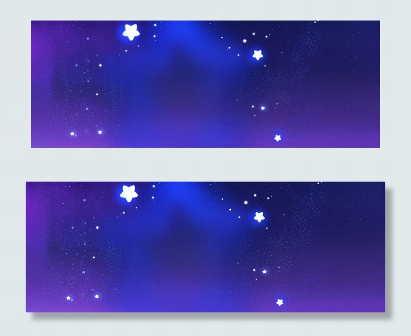 好看夜晚唯美星空图