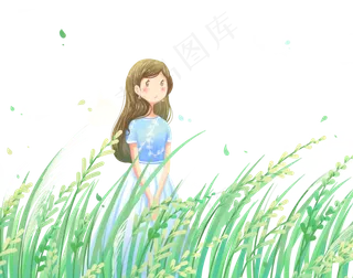 稻田女孩