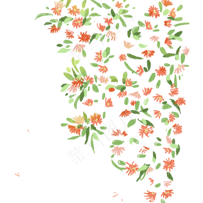 春天美丽鲜花下载(2000X2000(DPI:300))psd模版下载
