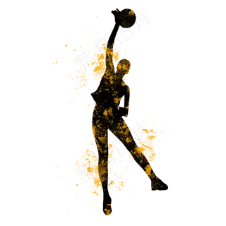 开学季排球社团招新剪影,免抠元素