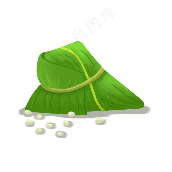 绿色的粽子