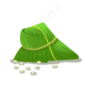 绿色的粽子