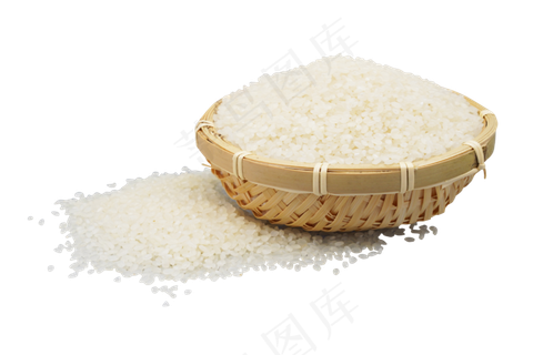 大米农作物一篮,免抠元素