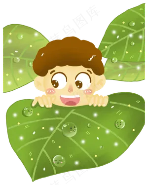 二十四节气白露叶子
