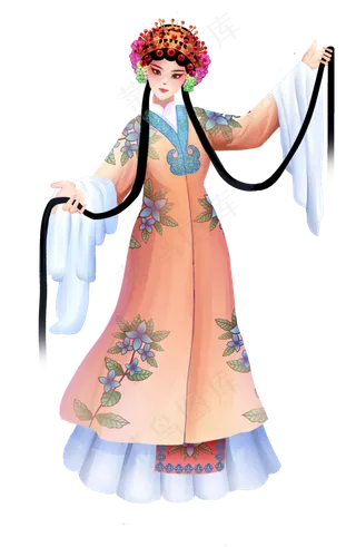 粤剧国潮风花旦