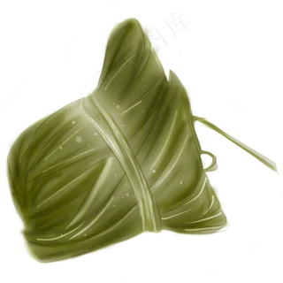 端午食物绿色粽子 端午食物绿色粽子