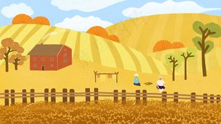 乡村生活场景推广图